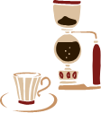 コーヒーメーカーとコーヒー